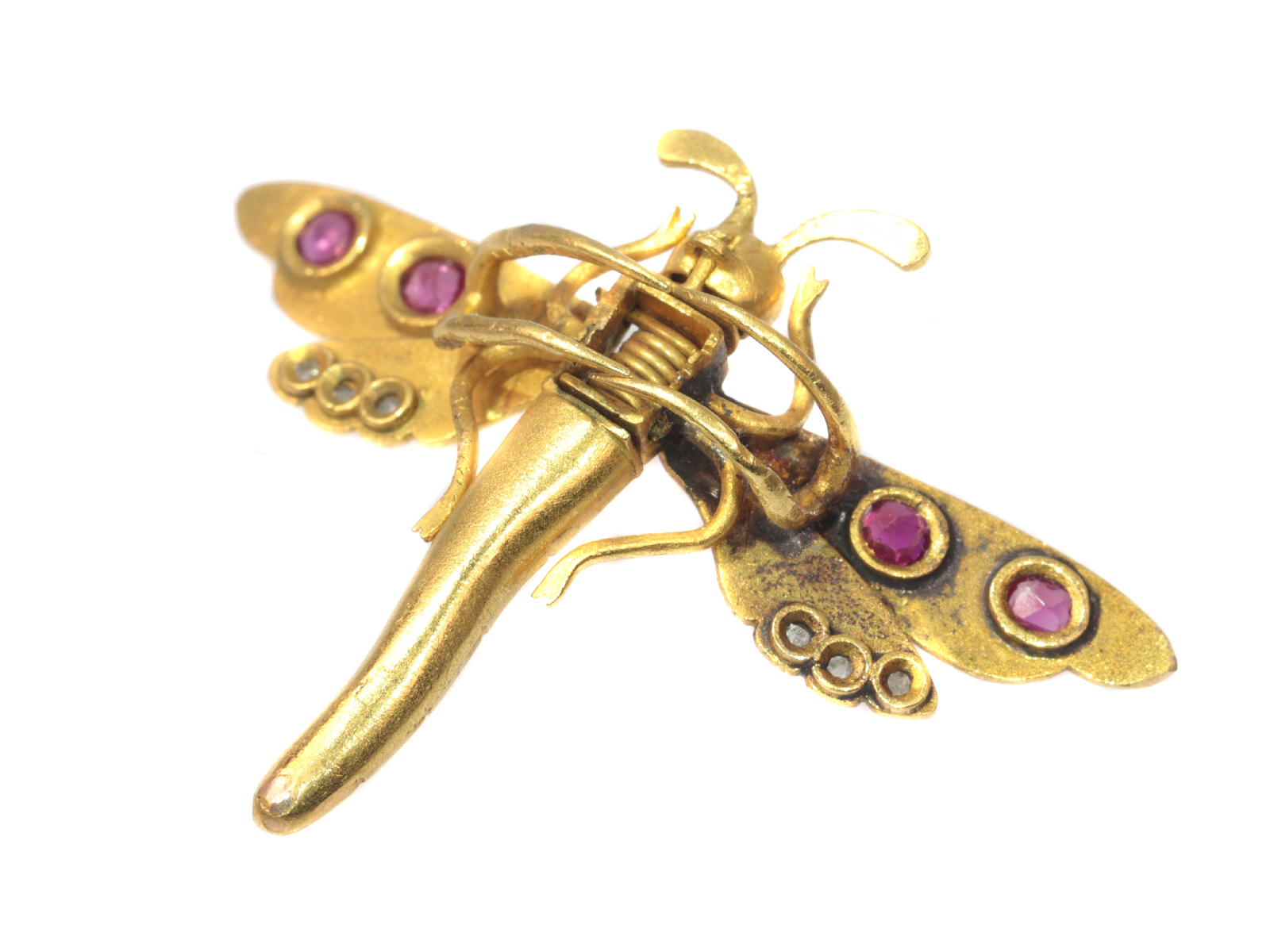 Vintage Chic: The Dragonfly Brooch or Hair Clip of Victorian Fashion (image 5 of 13)